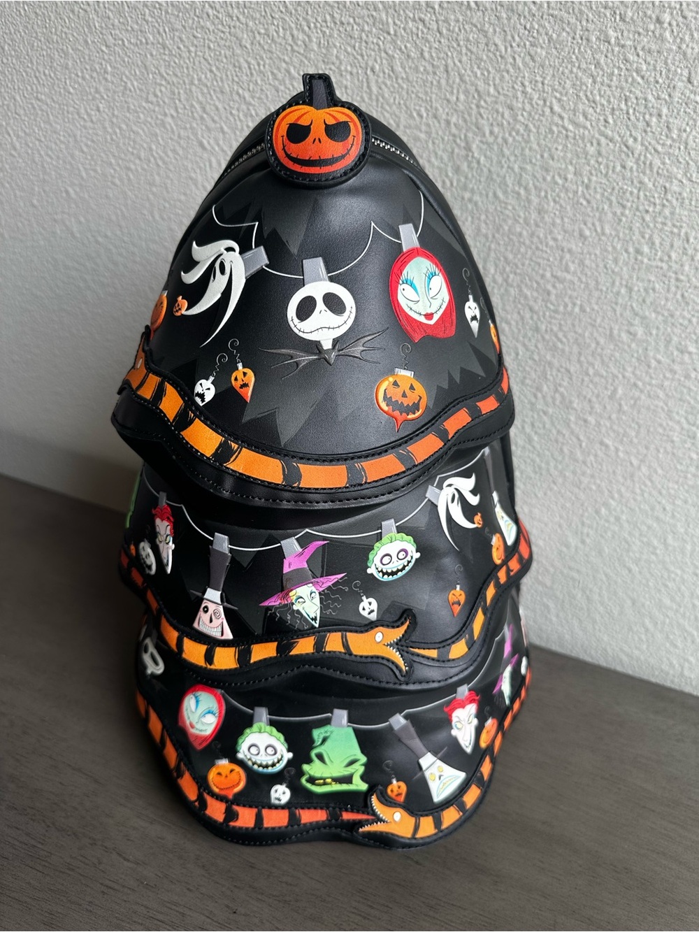 New•Disney x Loungefly 30th The Nightmare Before Christmas Mini Backpack. Glows! - Picture 14 of 14